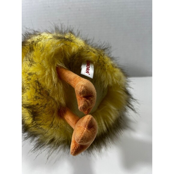 Aurora Fluffy Yellow Duck Rare 8” Plush Duckling Easter Chick Soft Furry Fluffy - Picture 6 of 9